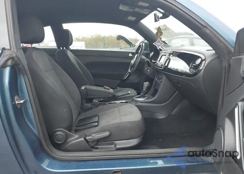 2017 Volkswagen Beetle #Pinkbeetle/1.8T Classic/1.8T S из США, поврежденный, VIN 3VWF17AT9HM608212